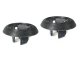 1997-2004 Corvette C5 Sunvisor Bezel Trim Mount New Pair - Made In USA