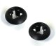 1997-2004 Corvette C5 Sunvisor Bezel Trim Mount New Pair - Made In USA