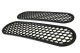 1997-04 C5 Corvette - Front Lower Black Honeycomb Brake Duct Grills Inserts Pair